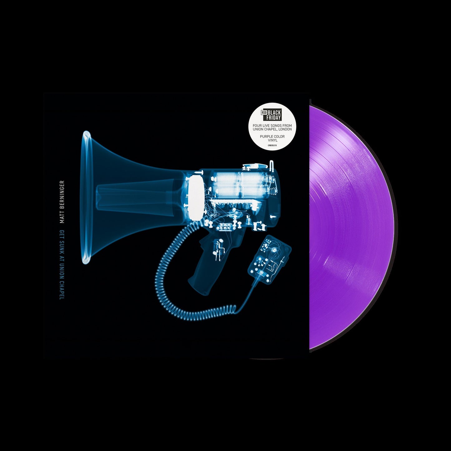 Get Sunk at Union Chapel: Live (Black Friday RSD 2025) - Matt Berninger [Colour Vinyl]