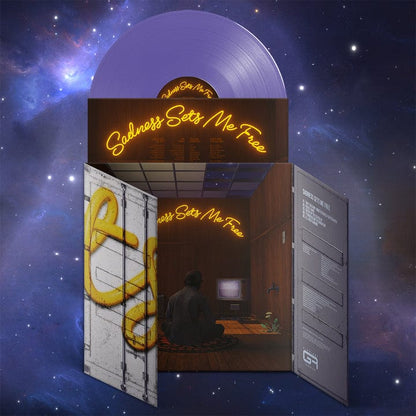 Sadness Sets Me Free (Indie Exclusive Blackberry Edition) - Gruff Rhys [Colour Vinyl]