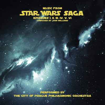 Music from Star Wars Saga: Episodes I, II, III, IV, V, VI - The City of Prague Philharmonic Orchestra [VINYL]
