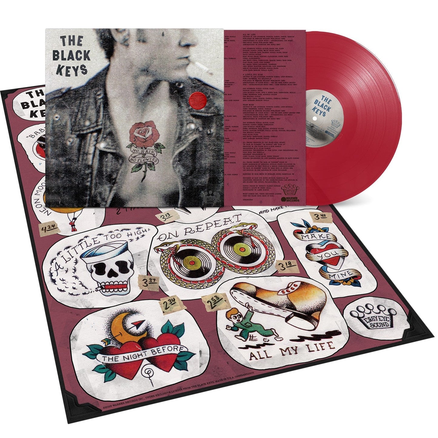 No Rain, No Flowers (Indie Exclusive Edition) - The Black Keys [Colour Vinyl]