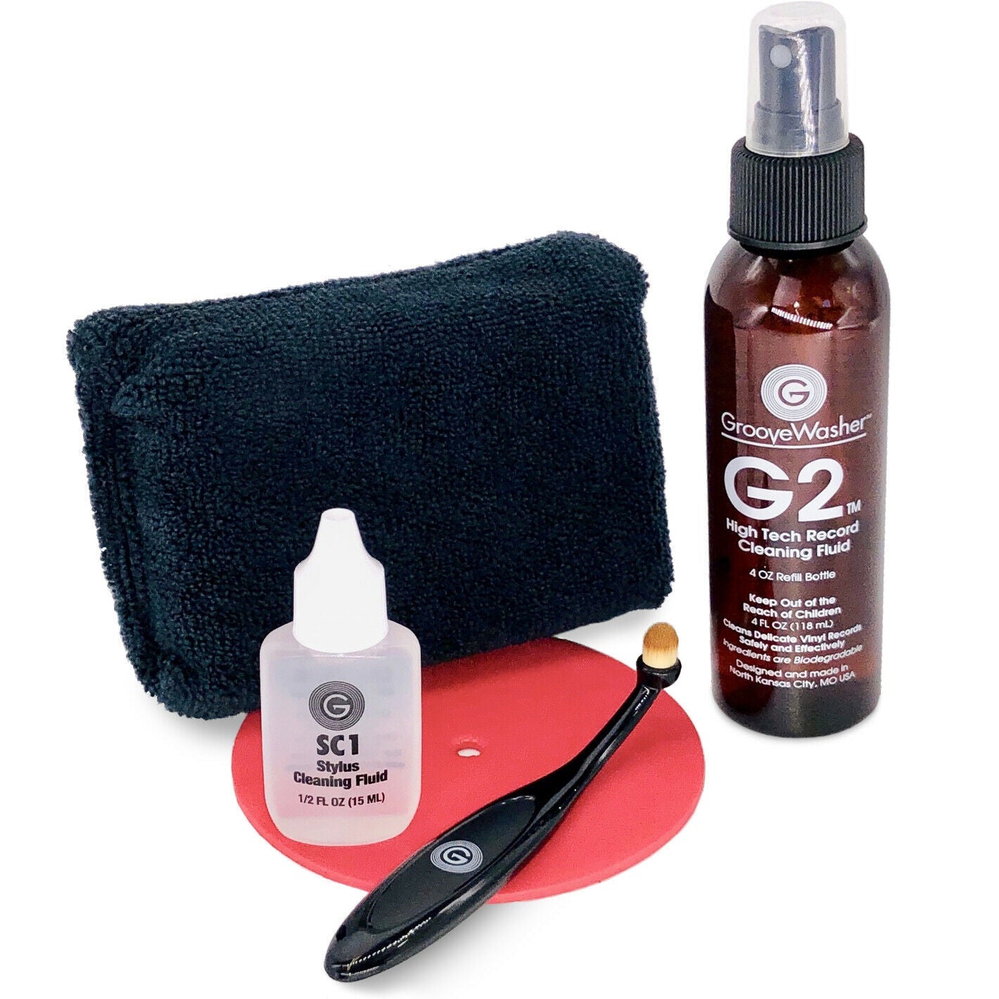 GrooveWasher - Record and Stylus Care System
