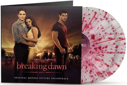 The Twilight Saga: Breaking Dawn - Part 1 (Milky Clear w/ Red Splatter Edition) - Various Artists [Colour Vinyl]