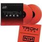 Tron: Ares Soundtrack (Transparent Red Edition + Alt Cover + Poster) - Nine Inch Nails [Colour Vinyl]